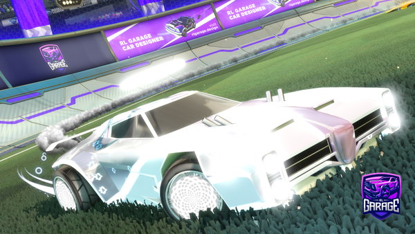 A Rocket League car design from FL4YC0N