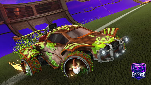 A Rocket League car design from MTGX