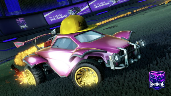 A Rocket League car design from Melmo_luvs_you