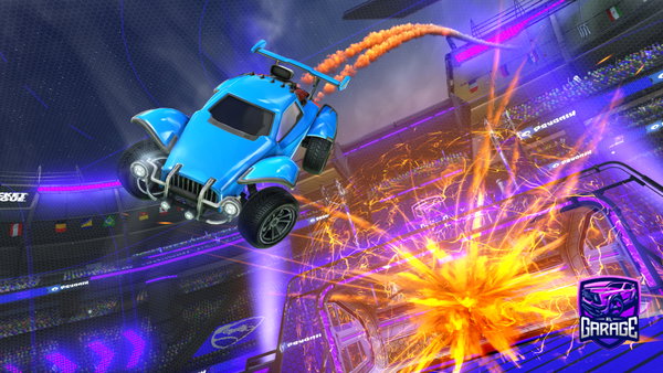 A Rocket League car design from zxcvbnmggggg