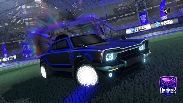 A Rocket League car design from MruSX
