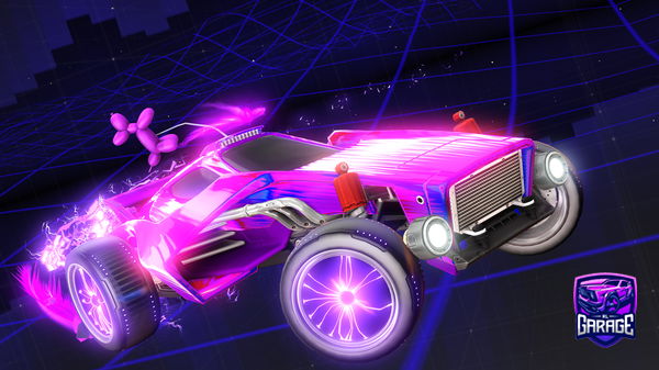 A Rocket League car design from LeKriliq