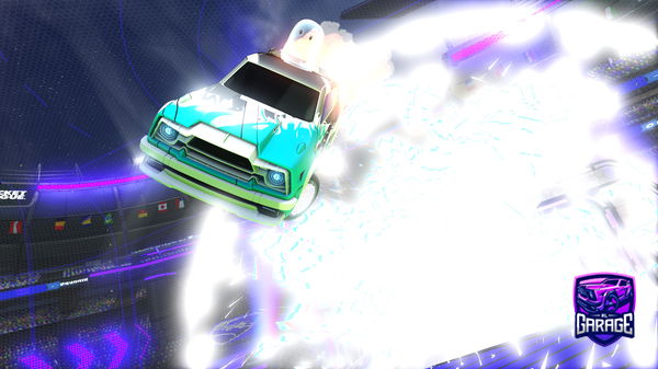 A Rocket League car design from Brock-osama