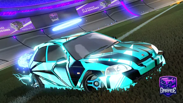 A Rocket League car design from KhiJ18