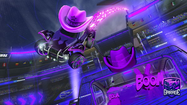 A Rocket League car design from GOATDORION