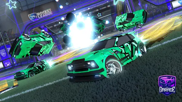 A Rocket League car design from BlackW1d0w0617