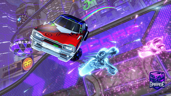 A Rocket League car design from xstrike360