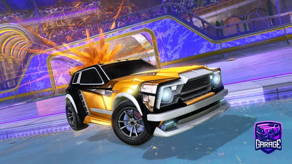 A Rocket League car design from Ctpr