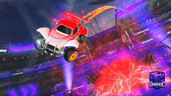 A Rocket League car design from Longhommejnr