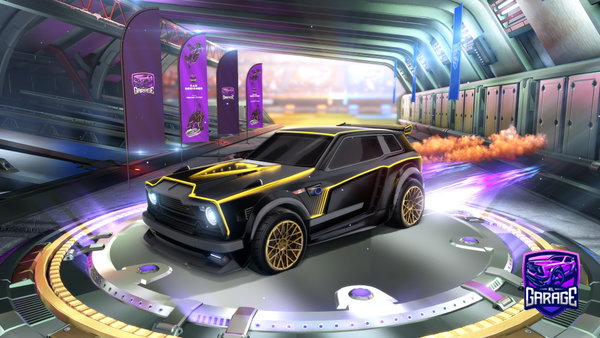 A Rocket League car design from Catel_rosu