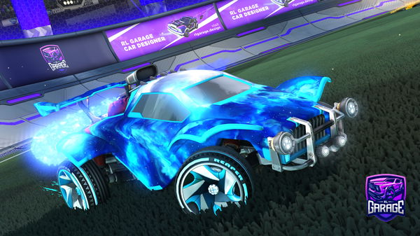 A Rocket League car design from KZXRL