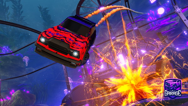 A Rocket League car design from Ximost