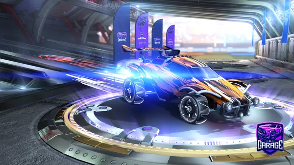 A Rocket League car design from ItsGiuze