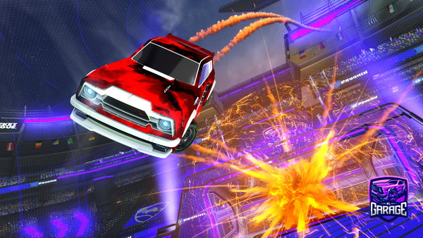 A Rocket League car design from 73747437227272