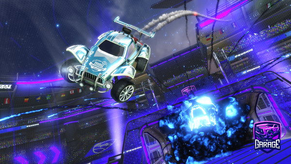 A Rocket League car design from Rlbeastqc