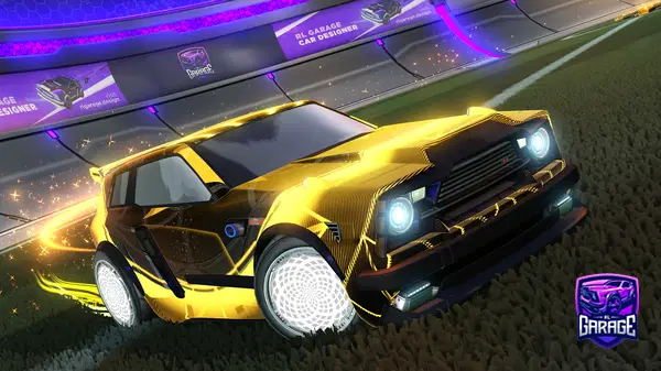 A Rocket League car design from CXCXNUT