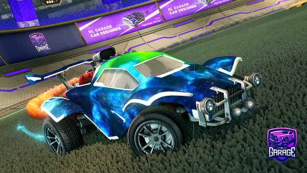 A Rocket League car design from Moussifooty
