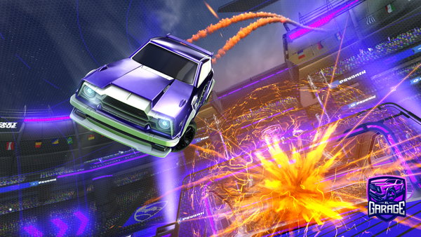 A Rocket League car design from realtochon