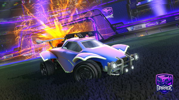 A Rocket League car design from DomineQ70