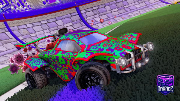 A Rocket League car design from JULA11