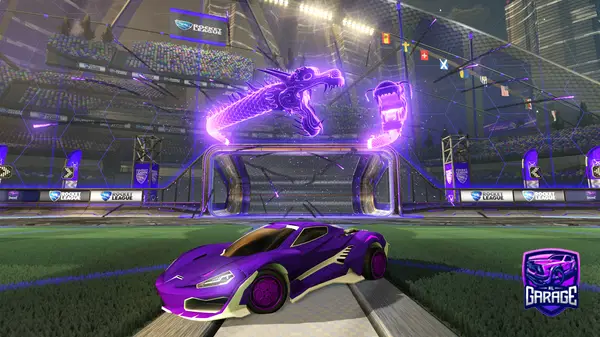 A Rocket League car design from Mypify