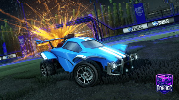 A Rocket League car design from Smajkyxo