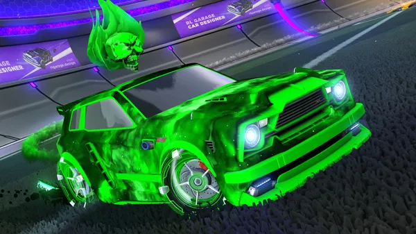 A Rocket League car design from Anasspeed