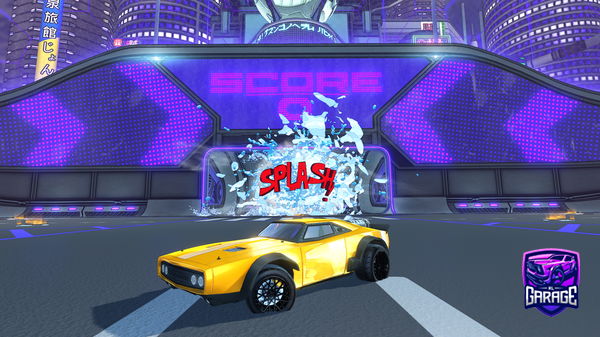 A Rocket League car design from SVA13