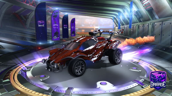 A Rocket League car design from MrTeaYT