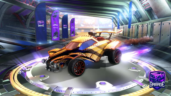 A Rocket League car design from GLIZBegel