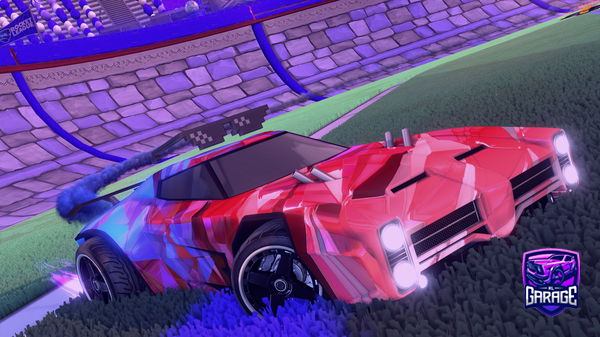 A Rocket League car design from Slashyboi