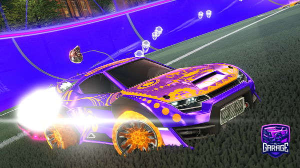 A Rocket League car design from CastDream