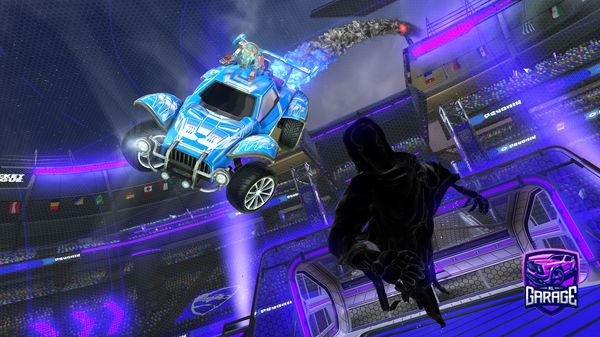 A Rocket League car design from DRock1975