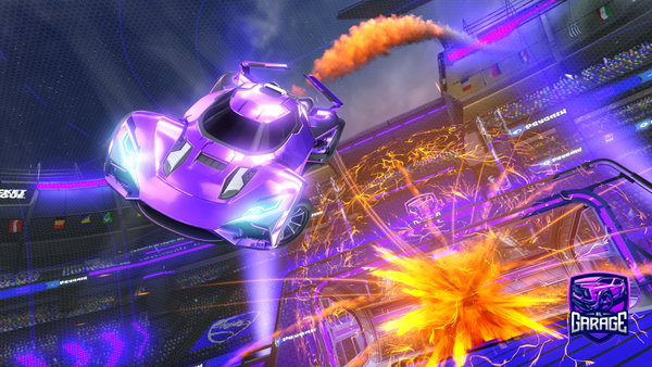 A Rocket League car design from TheChimaChannel