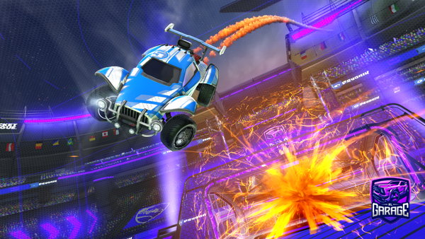 A Rocket League car design from kiouarl