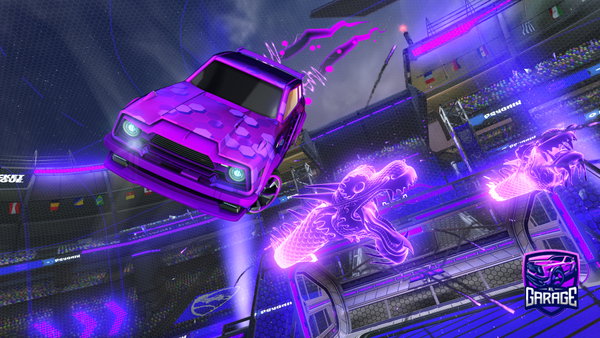 A Rocket League car design from MentosIsDumb