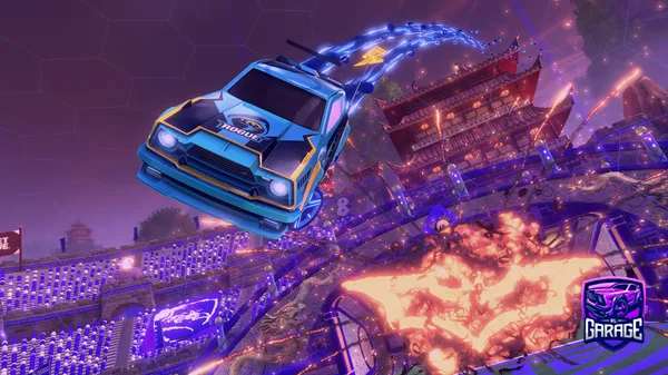 A Rocket League car design from alitis007