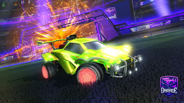 A Rocket League car design from Mistermendo