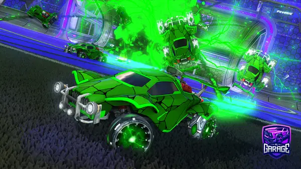 A Rocket League car design from EXtrANO0bZ