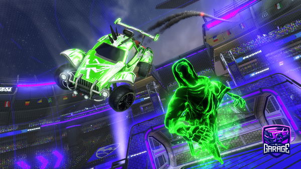 A Rocket League car design from Tetsuyaa