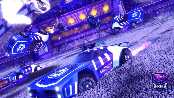 A Rocket League car design from Bmgprofu