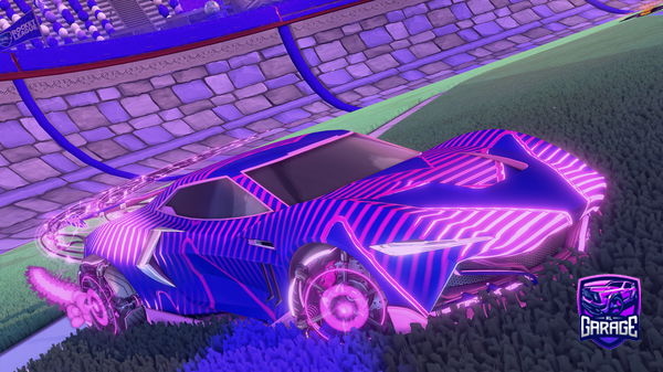 A Rocket League car design from PenguinLML