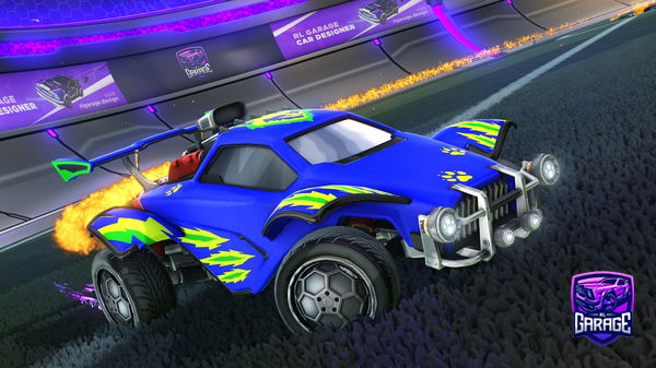 A Rocket League car design from KelitecaXbox