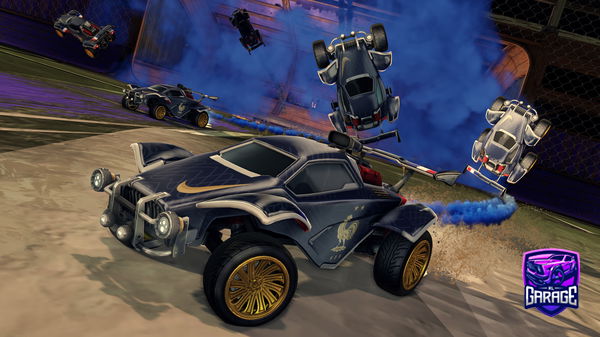 A Rocket League car design from BLOOZE_CLASSIX