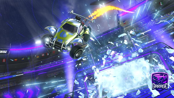 A Rocket League car design from VFBI2013