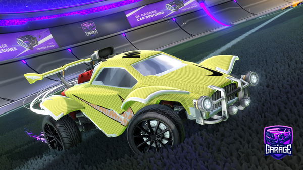 A Rocket League car design from PsnCQS_xander
