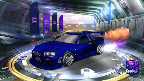 A Rocket League car design from Budda_dawg60FPS