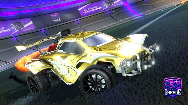 A Rocket League car design from Crism_Soccer