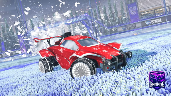 A Rocket League car design from Fastwhiteguy