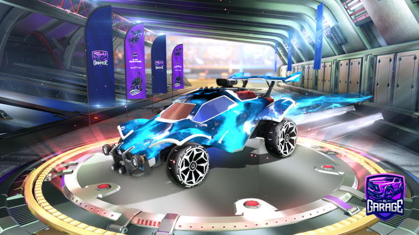 A Rocket League car design from madspeedymax